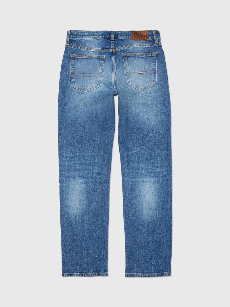 Férfi Tommy Hilfiger Relaxed fit medium wash Farmer Nadrág Kék | HU 1159BEX